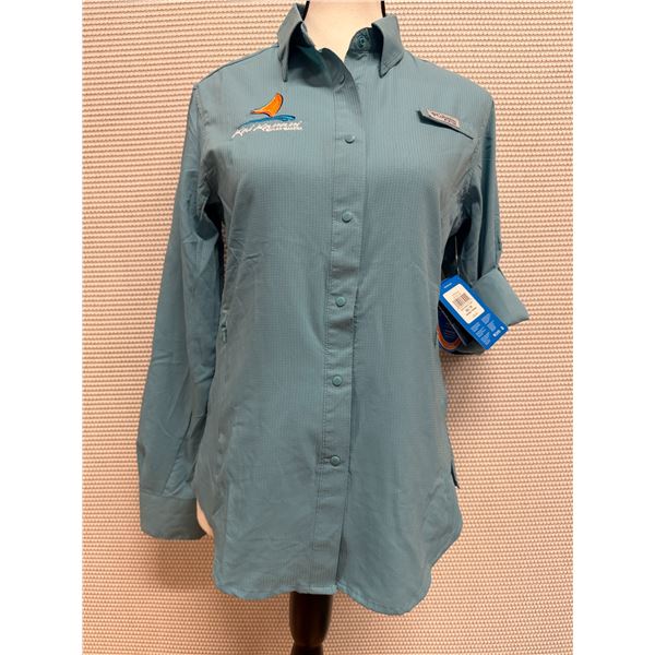 Women's Size XS Tamiami II Light Blue Long Sleeve Shirt