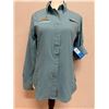 Image 1 : Women's Size XS Tamiami II Light Blue Long Sleeve Shirt