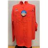 Image 1 : Men's Size L Tamiami II Orange Long Sleeve Shirt
