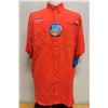 Image 1 : Men's Size L Tamiami II Orange Short Sleeve Shirt