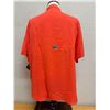 Image 2 : Men's Size L Tamiami II Orange Short Sleeve Shirt