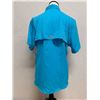 Image 2 : Women's Size L Tamiami II Blue Short Sleeve Shirt