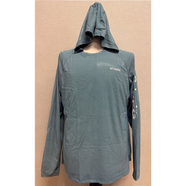 Women's Size L Tidal Deflector Deep Marine Long Sleeve Hoodie