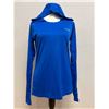 Image 1 : Women's Size XS Tidal Tee Blue Macaw Long Sleeve Hoodie