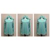 Image 1 : Qty 3 Women's Size S Tidal Tee Aqua Long Sleeve Hoodies