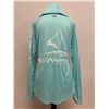 Image 3 : Qty 4 Women's Size S Tidal Tee Aqua Long Sleeve Hoodies