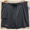Image 1 : Men's Size 42 / Ins 9" Terminal Tackle Black Board Shorts