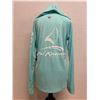 Image 2 : Women's Size M Tidal Tee Aqua Long Sleeve Hoodie