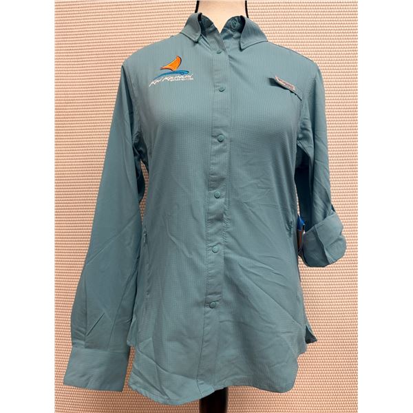 Women's Size XS Tamiami II Slate Blue Long Sleeve Shirt