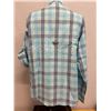 Image 2 : Men's Size M Blue Plaid Super Tamiami Long Sleeve Shirt