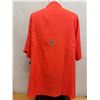 Image 2 : Men's Size XXL Tamiami II Orange Short Sleeve Shirt