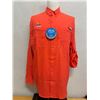 Image 1 : Men's Size L Tamiami II Orange Long Sleeve Shirt