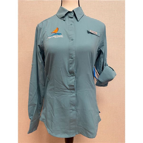 Women's Size XS Tamiami II Slate Blue Long Sleeve Shirt