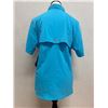 Image 2 : Women's Size M Tamiami II Blue Short Sleeve Shirt