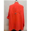 Image 2 : Men's Size XL Tamiami II Orange Long Sleeve Shirt