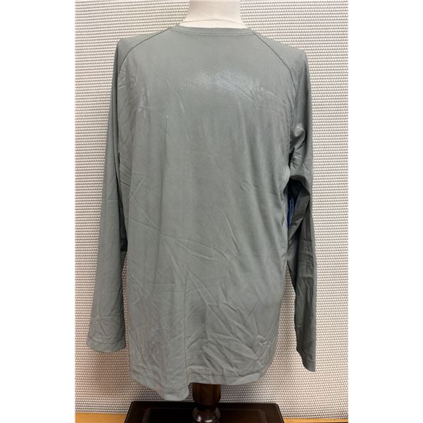 Men's Size L Terminal Deflector Grey Long Sleeve Shirt