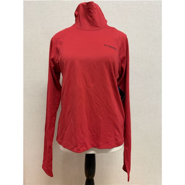 Women's Size M Summit Valley Red Long Sleeve Hoodie