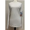 Image 1 : Women's Size XL Tidal Deflector White Long Sleeve Shirt