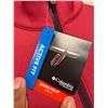 Image 3 : Women's Size XL Red Crystal Leaf Omni-Heat Helix FZ Jacket (Retail $110)