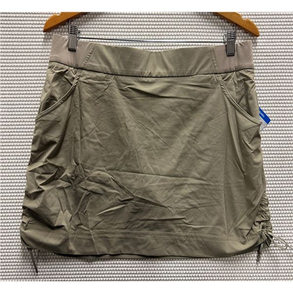 Women's Size L Anytime Casual Skort, Tusk Color