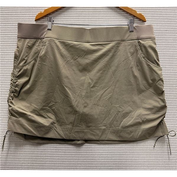Women's Size 2XL Skort w/ Side Ties Tusk Color