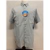 Image 1 : Men's Size S Slack Tide Grey Short Sleeve Camp Shirt