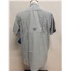 Image 2 : Men's Size S Slack Tide Grey Short Sleeve Camp Shirt