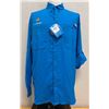 Image 1 : Men's Size L Tamiami II Blue Long Sleeve Shirt