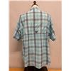 Image 2 : Men's Size XL Super Tamiami Plaid Short Sleeve Shirt