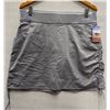 Image 1 : Women's Size L Skort w/ Side Ties, Light Grey