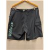 Image 2 : Men's Size 36 / Ins 9" Terminal Tackle Black Board Shorts