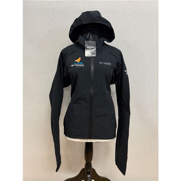 Women's Size M Platinum Peak Black Softshell Jacket (Retail $130)