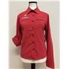Image 1 : Women's Size XS Summit Valley Red Woven Long Sleeve Shirt