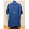 Image 2 : Men's Size XXL Slack Tide Blue Short Sleeve Camp Shirt