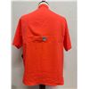 Image 2 : Men's Size S Tamiami II Orange Short Sleeve Shirt