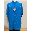 Image 1 : Men's Size XXL Tamiami II Blue Short Sleeve Shirt