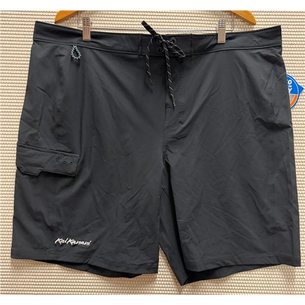 Men's Size 42 / Ins 9" Terminal Tackle Black Board Shorts