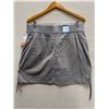 Image 2 : Women's Size L Skort w/ Side Ties Light Grey