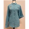 Image 1 : Women's Size L Tamiami II Slate Blue Long Sleeve Shirt