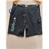 Image 2 : Men's Size 32 / Ins 9" Terminal Tackle Black Board Shorts
