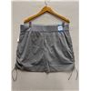 Image 2 : Women's Size XL Skort w/ Side Ties Light Grey