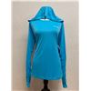 Image 2 : Qty 3 Women's Size L Tidal Tee Blue Long Sleeve Hoodies