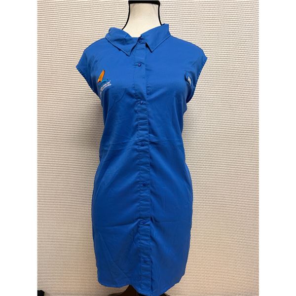 Women's Size 3X Tamiami Blue Sleeveless Shirt