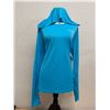 Image 1 : Women's Size XL Tidal Tee Blue Long Sleeve Hoodie