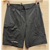 Image 1 : Men's Size 28 / Ins 9" Terminal Tackle Black Board Shorts