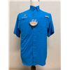 Image 1 : Men's Size XS Tamiami II Blue Short Sleeve Shirt