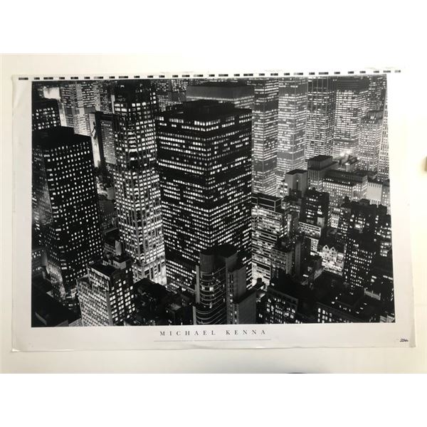 Michael Kenna New York Skyline Poster