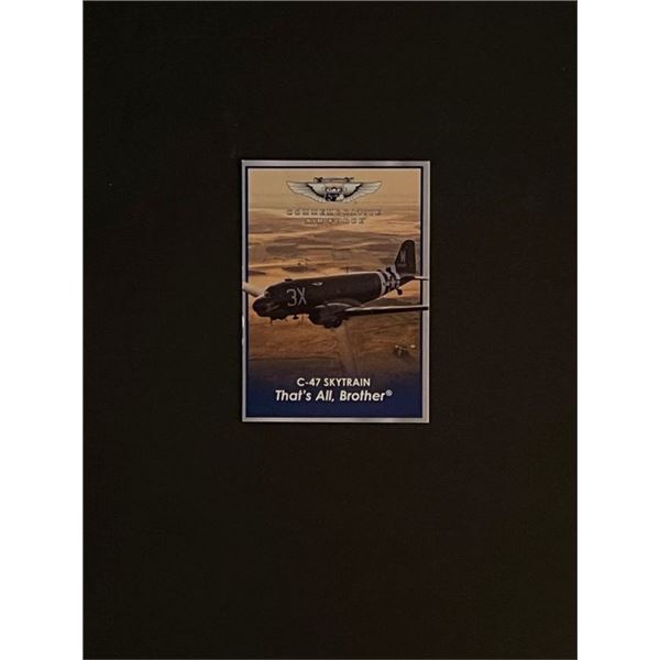 Commemorative Air Force C 47 Skytrain Card