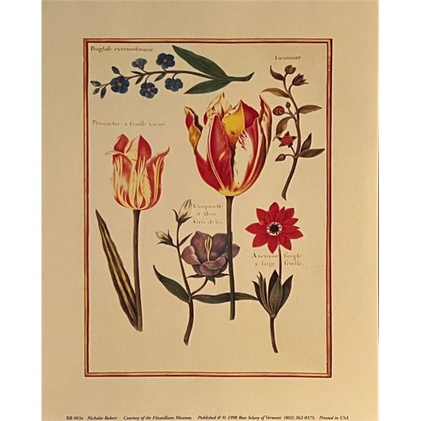 Vintage Floral Art Print