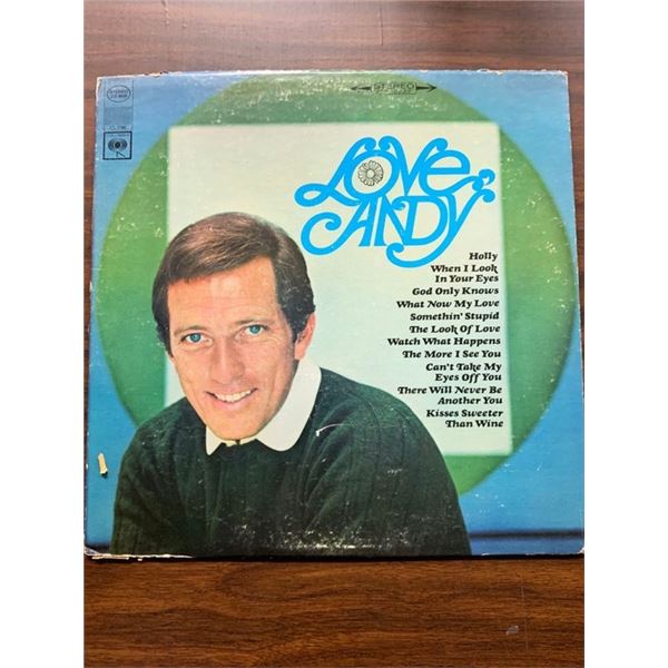 Andy Williams Love, Andy Album